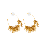 Mignonne Gavigan Earrings Gold Mini Lolita Hoop Earrings Gold