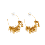 Mignonne Gavigan Earrings Gold Mini Lolita Hoop Earrings Gold