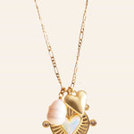 Mignonne Gavigan Necklaces Gold Bacchus Charm Necklace