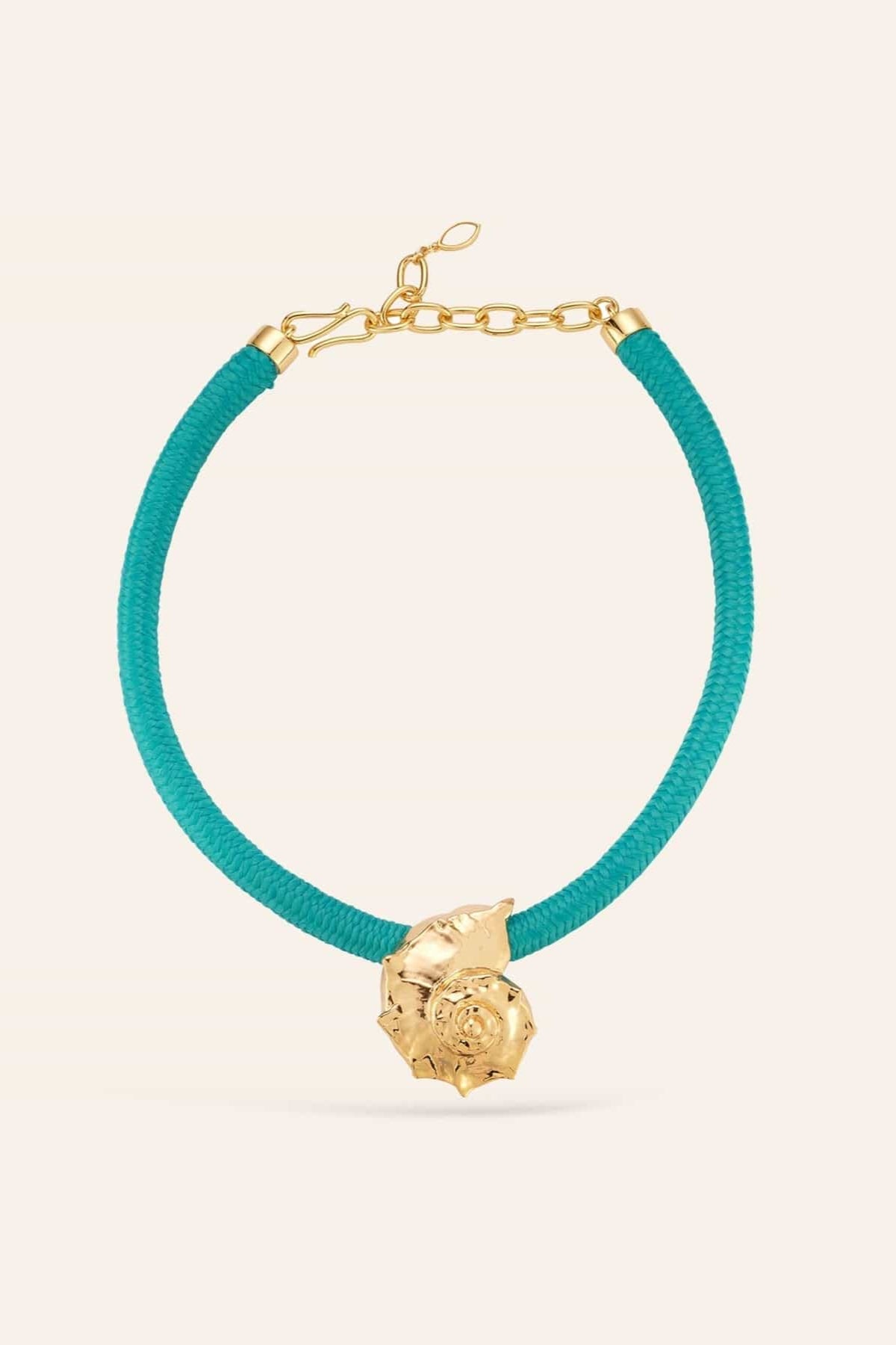 Mignonne Gavigan Necklaces Cerulean Gold Concha Shell Necklace