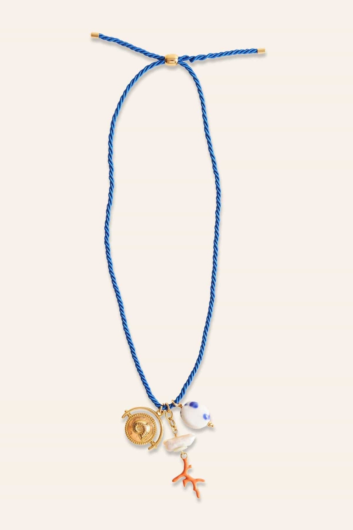 Mignonne Gavigan Necklaces Blue Multi Graciela Charm Necklace