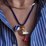 Mignonne Gavigan Necklaces Blue Multi Graciela Charm Necklace