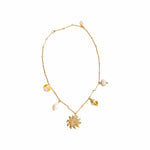 Mignonne Gavigan Necklaces Gold Multi Merida Charm Necklace