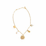 Mignonne Gavigan Necklaces Gold Multi Merida Charm Necklace