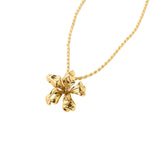 Mignonne Gavigan Necklaces Antiqued Gold Waverly Flower Necklace Antiqued Gold