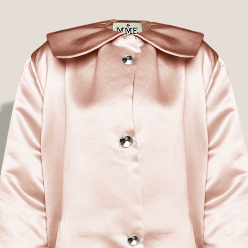 MME. Mink Coats & Jackets Opera Coat- Blush