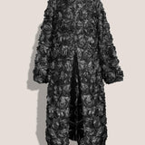 MME. Mink Coats & Jackets Rose Coat- Noir