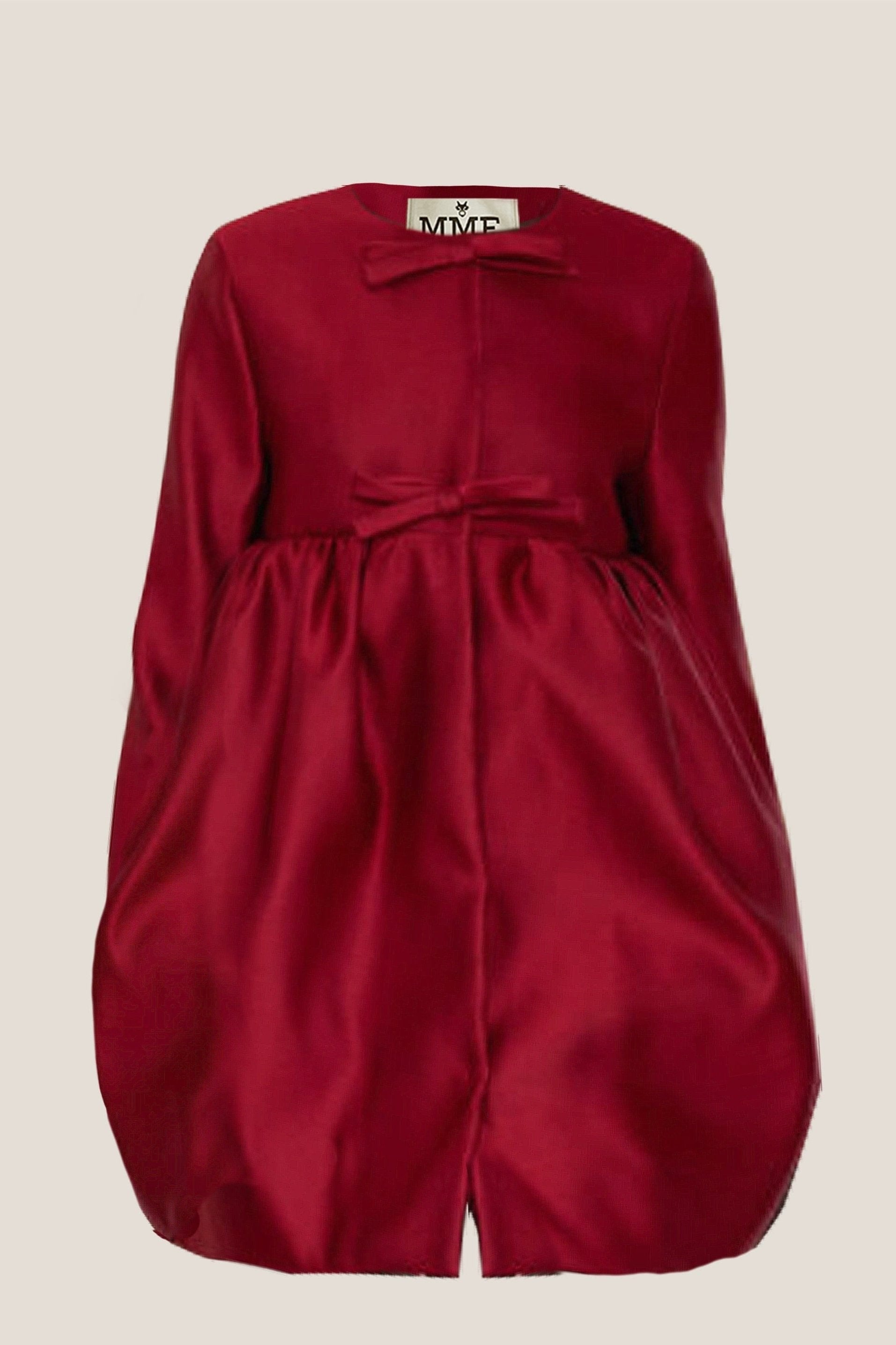 MME. Mink Dress Eleanor Dress- Ruby