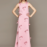 MME. Mink Dress MME. Carlton Bow Garden Dress - Rose