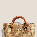 MME. Mink Handbags MME. ASTRUD PETITE TOTE - NATURAL