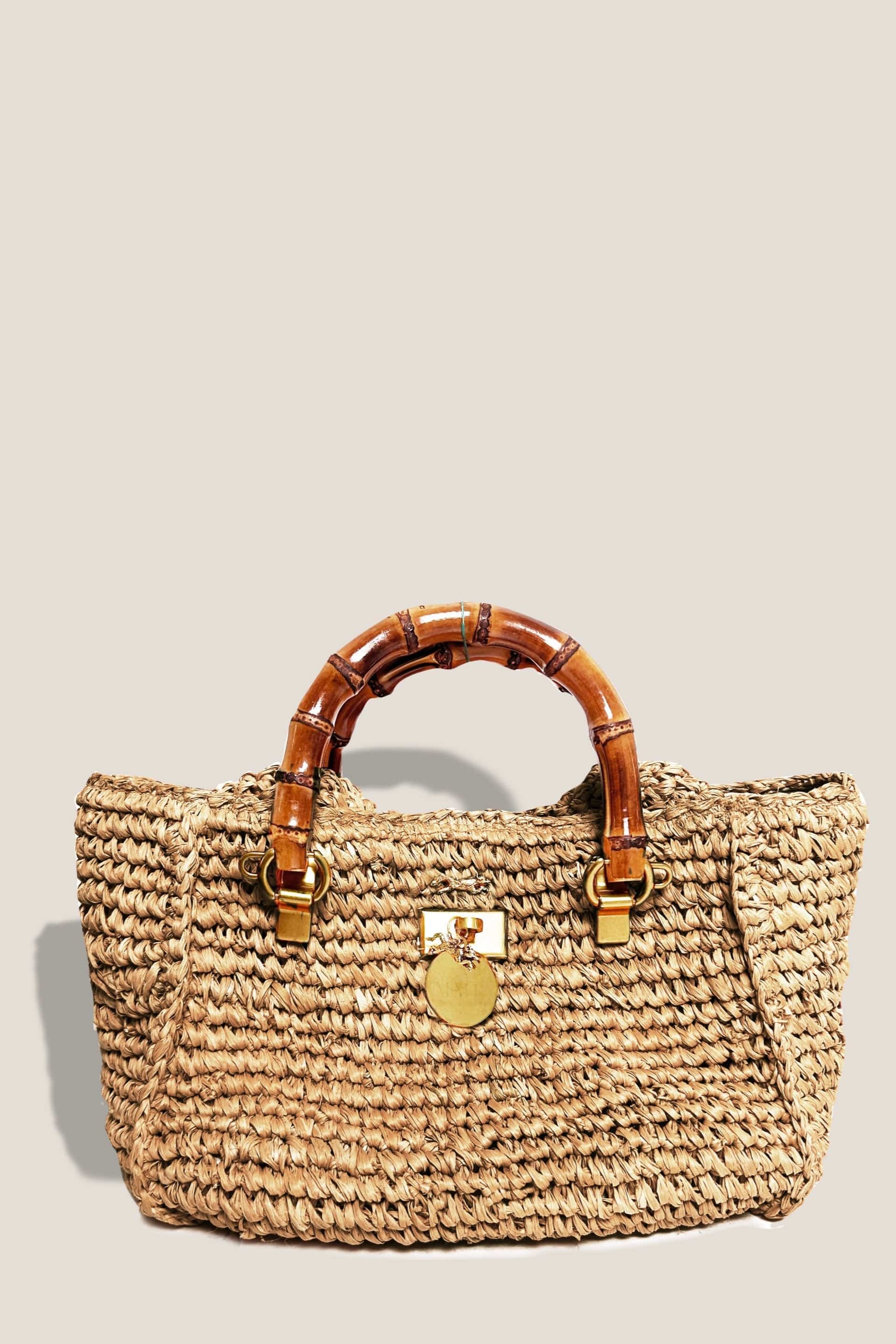 MME. Mink Handbags MME. ASTRUD PETITE TOTE - NATURAL