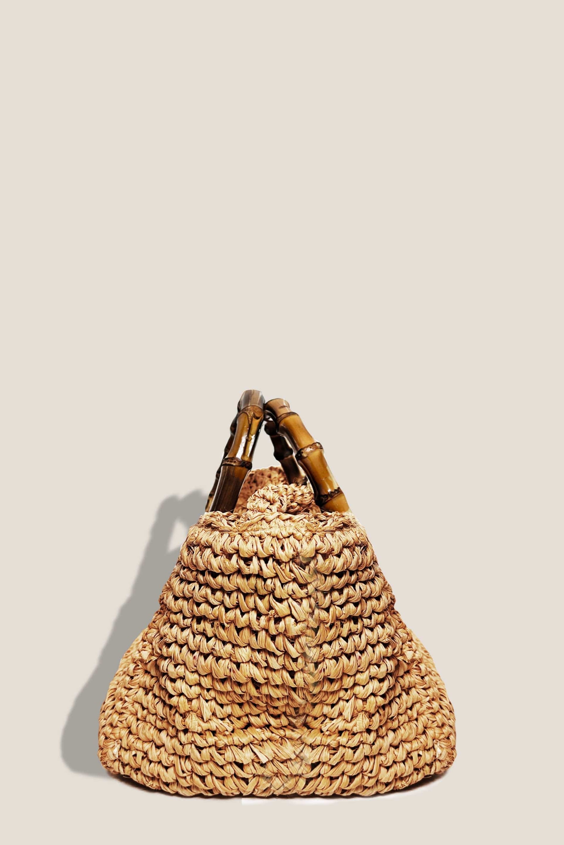MME. Mink Handbags MME. ASTRUD PETITE TOTE - NATURAL