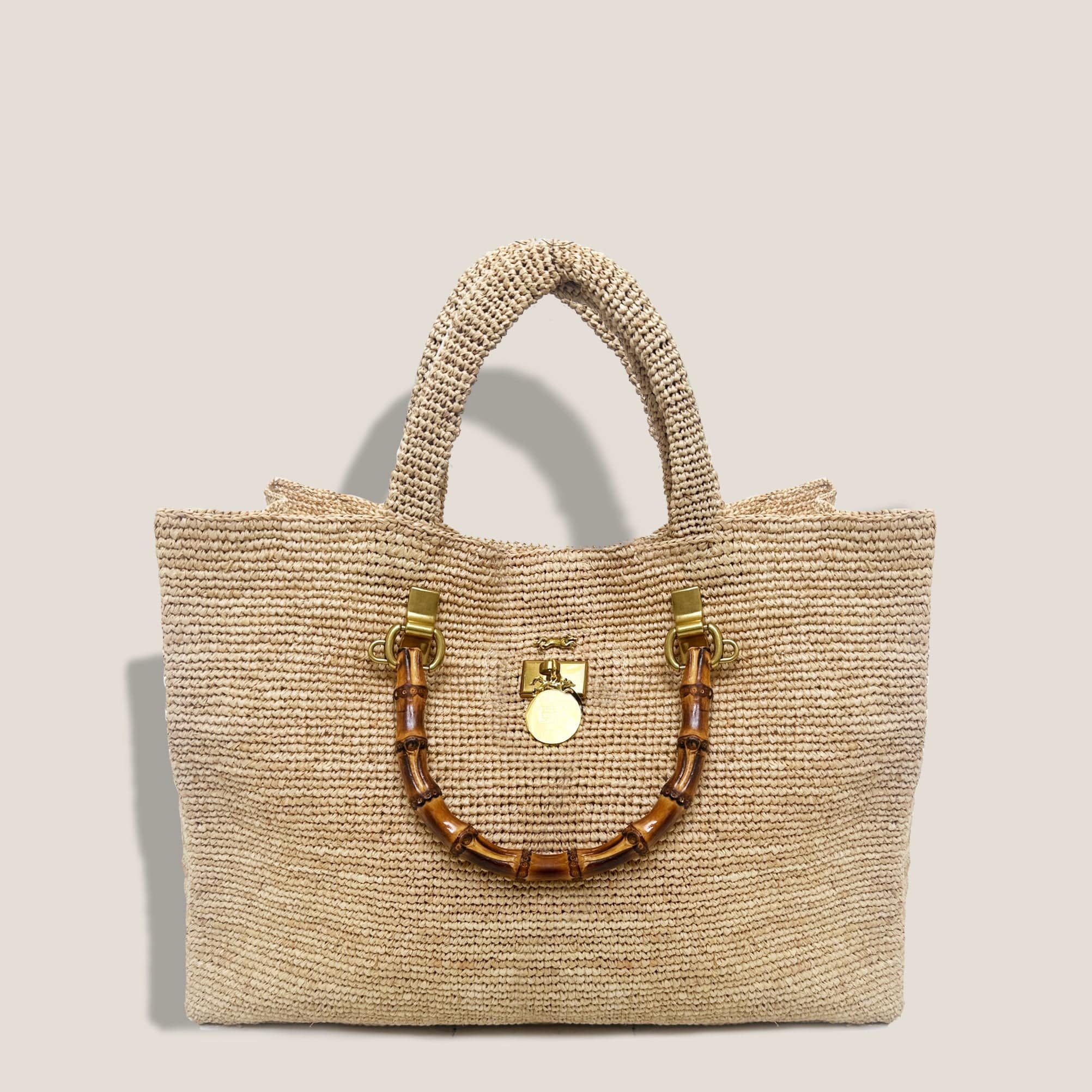 MME. Mink Handbags MME. ASTRUD TOTE  No.5 - Natural