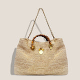 MME. Mink Handbags MME. ASTRUD TOTE  No.5 - Natural