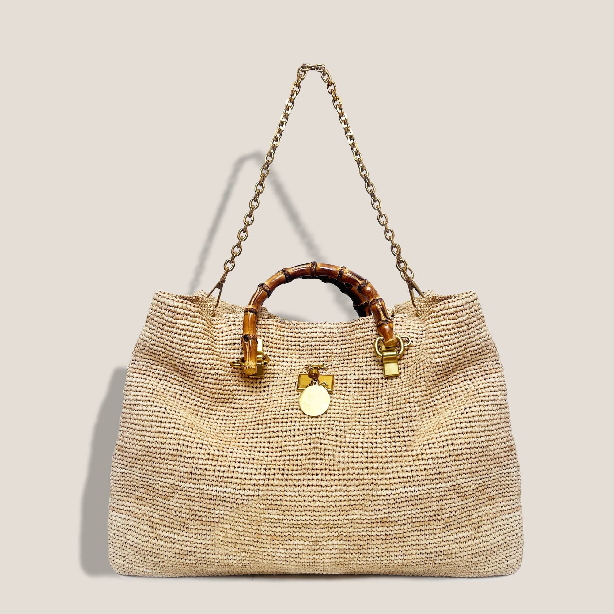 MME. Mink Handbags MME. ASTRUD TOTE  No.5 - Natural