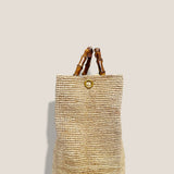 MME. Mink Handbags MME. ASTRUD TOTE  No.5 - Natural