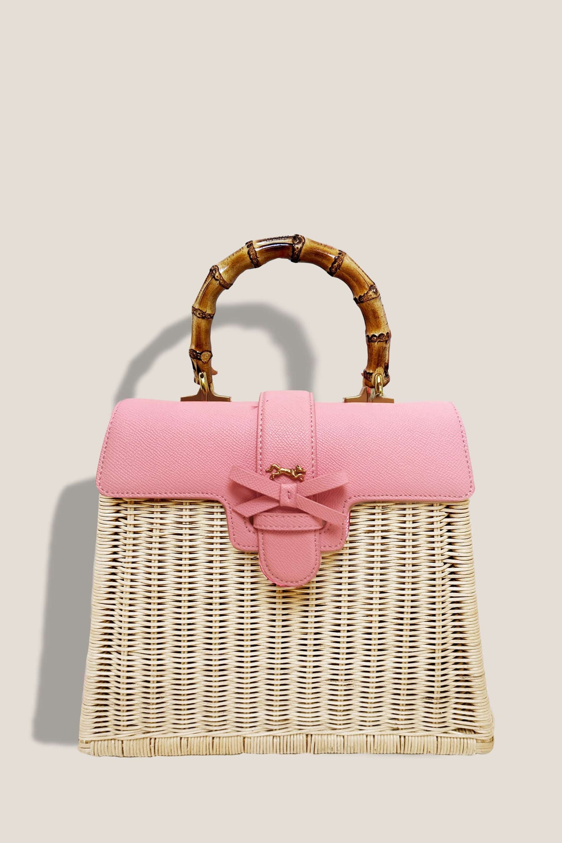 MME. Mink Handbags MME. Carlton Monaco Bag - Rose