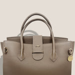 MME. Mink Handbags The ONASSIS 35 TOTE - TOGO MOCHA