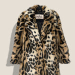 MME. Mink MME. LEOPARD 3/4 Coat