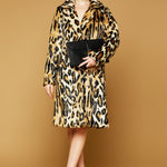 MME. Mink MME. LEOPARD 3/4 Coat