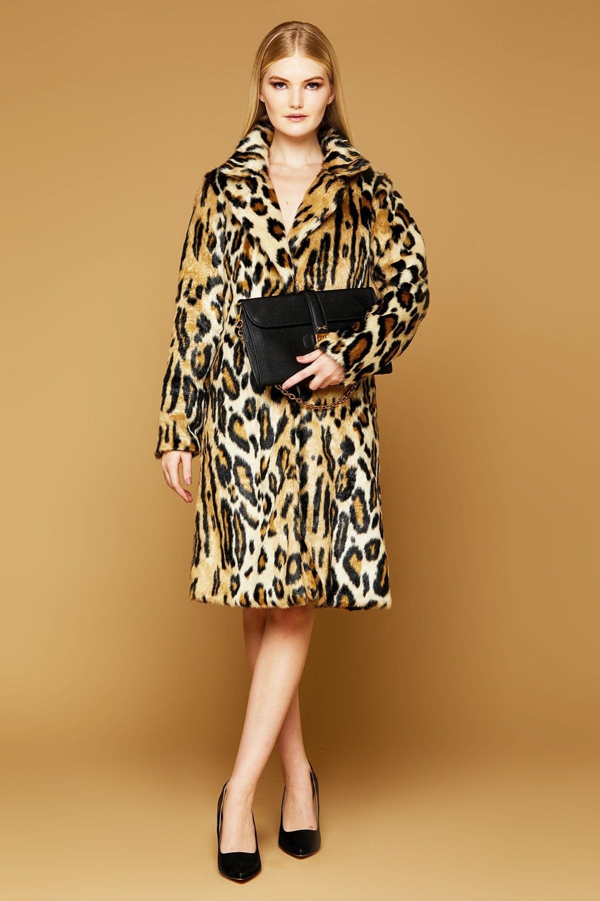 MME. Mink MME. LEOPARD 3/4 Coat