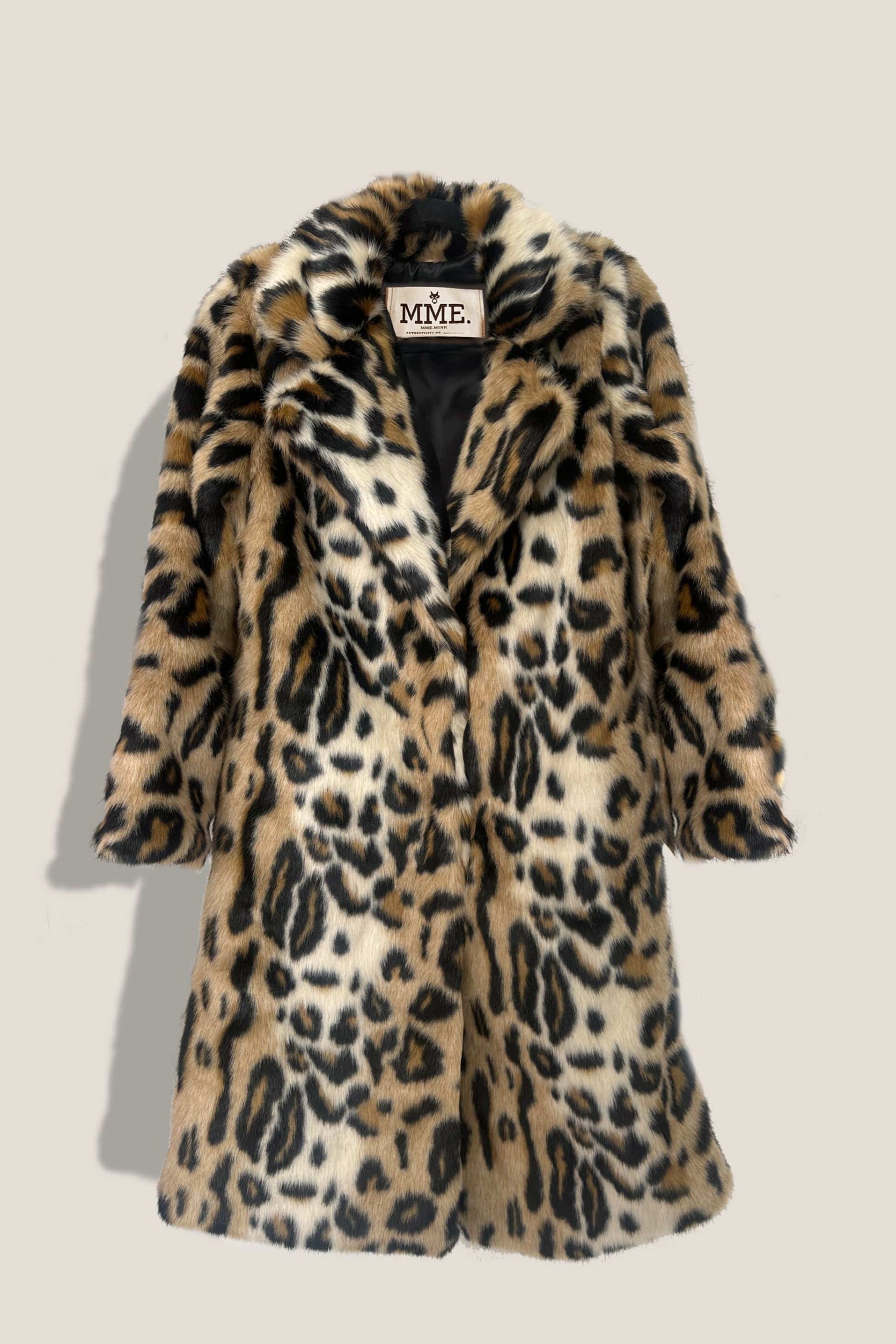 MME. Mink MME. LEOPARD 3/4 Coat