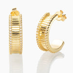 Modern Gem Co Earrings Etana Gold Hoop