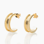 Modern Gem Co Earrings Etana Gold Hoop