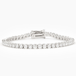 Modern Gem Co Mae 3mm Round Tennis Bracelet