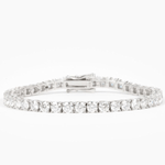 Modern Gem Co Mae 4mm Round Tennis Bracelet