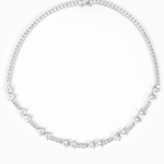 Modern Gem Co 16 inches Maude Tennis Necklace