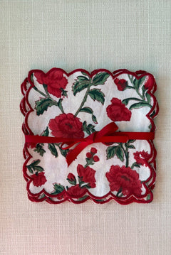 My Store Cocktail Napkins ROUGE GARDEN COCKTAIL NAPKINS
