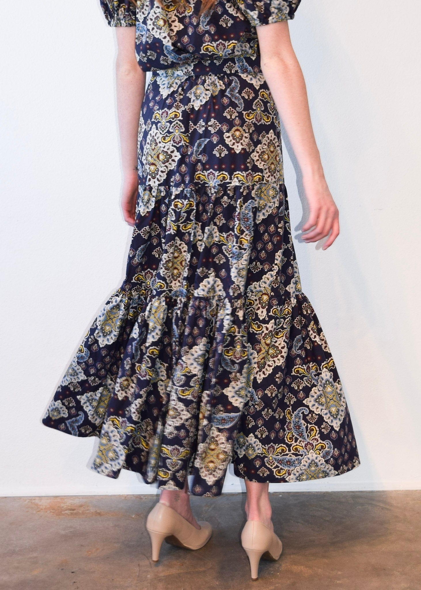 Never A Wallflower Skirt Lindsey Skirt Paisley