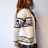 Never A Wallflower Sweater Cowboy Cardigan Sweater