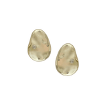 Nicola Bathie Jewelry Earrings Golden Abstract studs