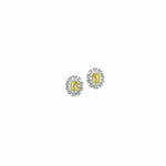 Nicola Bathie Jewelry Earrings Petite Canary Embellished Studs