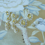 Nicola Bathie Jewelry Earrings Petite Canary Embellished Studs