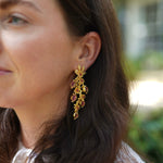 Nicola Bathie Jewelry earrings Pomegranate Vines