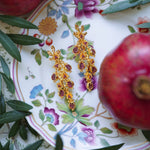 Nicola Bathie Jewelry earrings Pomegranate Vines