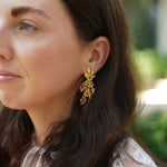 Nicola Bathie Jewelry earrings Pomegranate Vines