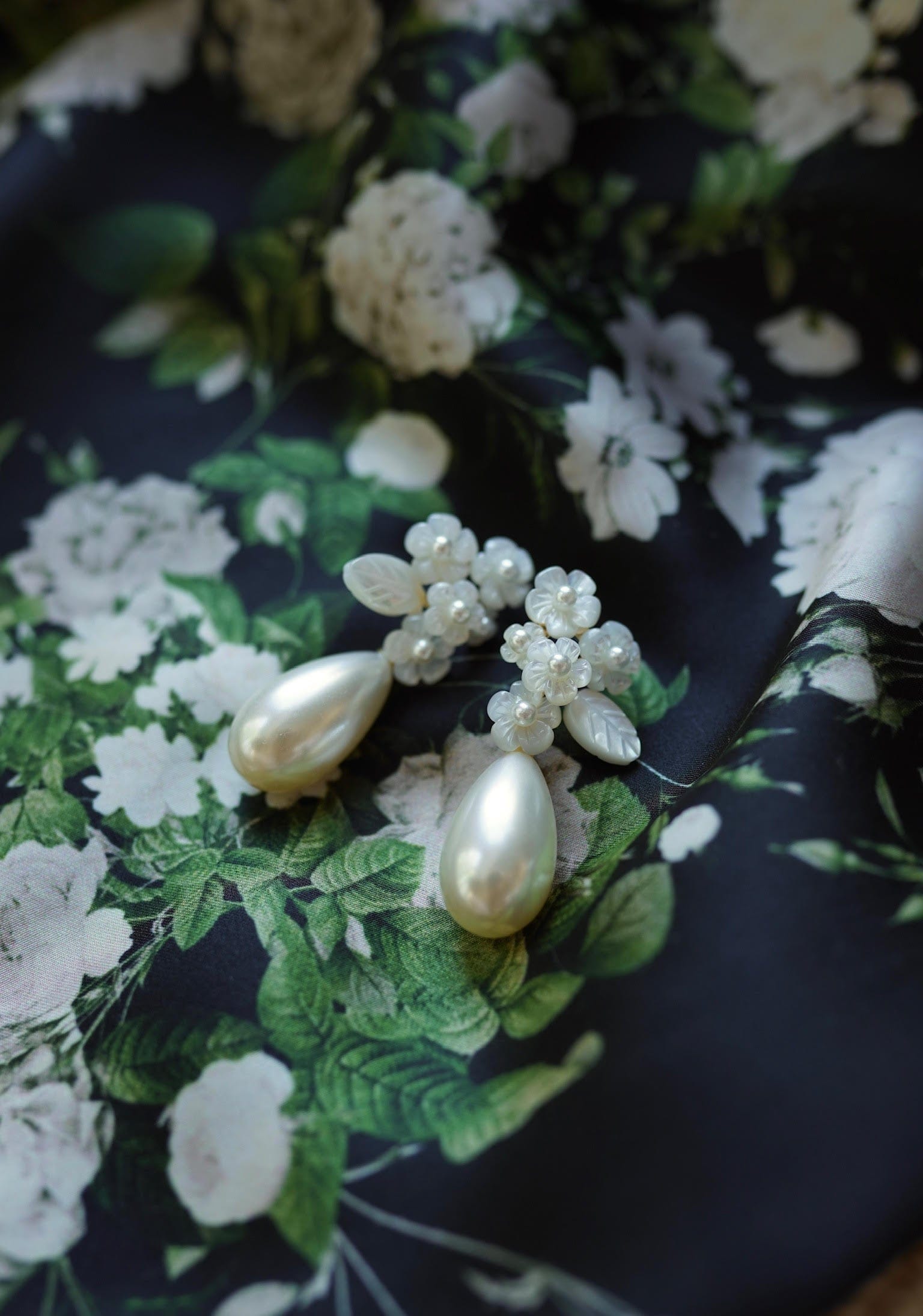 Nicola Bathie Jewelry Earrings Pre-Order - The Meredith Pearl Drop