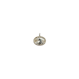 Nicola Bathie Jewelry Necklace Bezel Oval Charm