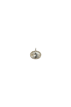Nicola Bathie Jewelry Necklace Bezel Oval Charm