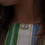 Nicola Bathie Jewelry Necklace Bezel Oval Charm