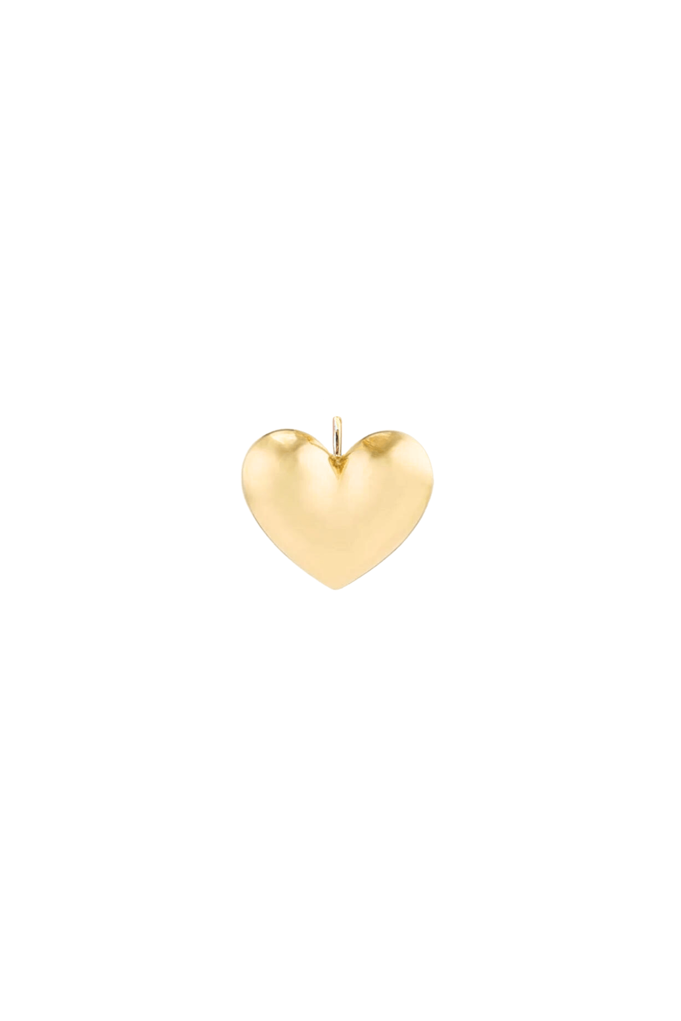 Nicola Bathie Jewelry Necklace Golden Heart Charm