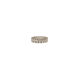 Nicola Bathie Jewelry Ring Blanc Baguette Band