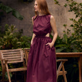 OLIVIA by Livro Dress Betsy Dress- Boysenberry