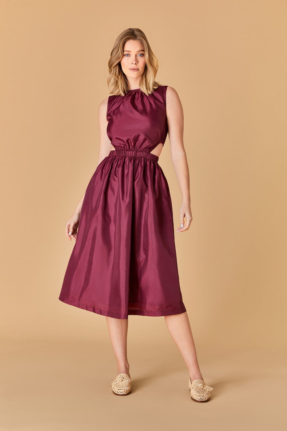 OLIVIA by Livro Dress Betsy Dress- Boysenberry