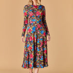 OLIVIA by Livro Dress Phoebe Dress- Festive Floral