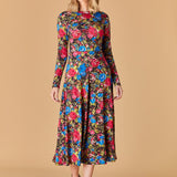 OLIVIA by Livro Dress Phoebe Dress- Festive Floral